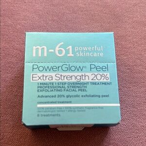 M-61 powerful skincare PowerGlow Peel Extra Strength 20% - 8 treatments NWT